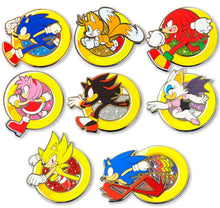 Load image into Gallery viewer, Sonic the Hedgehog blind bag enamel pin by Zen Monkey Studios