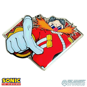 Golden Series 2: Emerald Dr. Eggman - Sonic The Hedgehog Collectible Pin