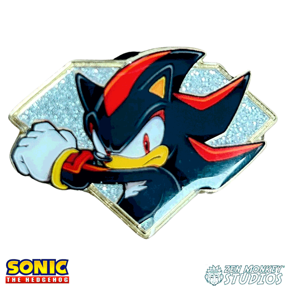 Golden Series 2: Emerald Shadow - Sonic The Hedgehog Collectible Pin