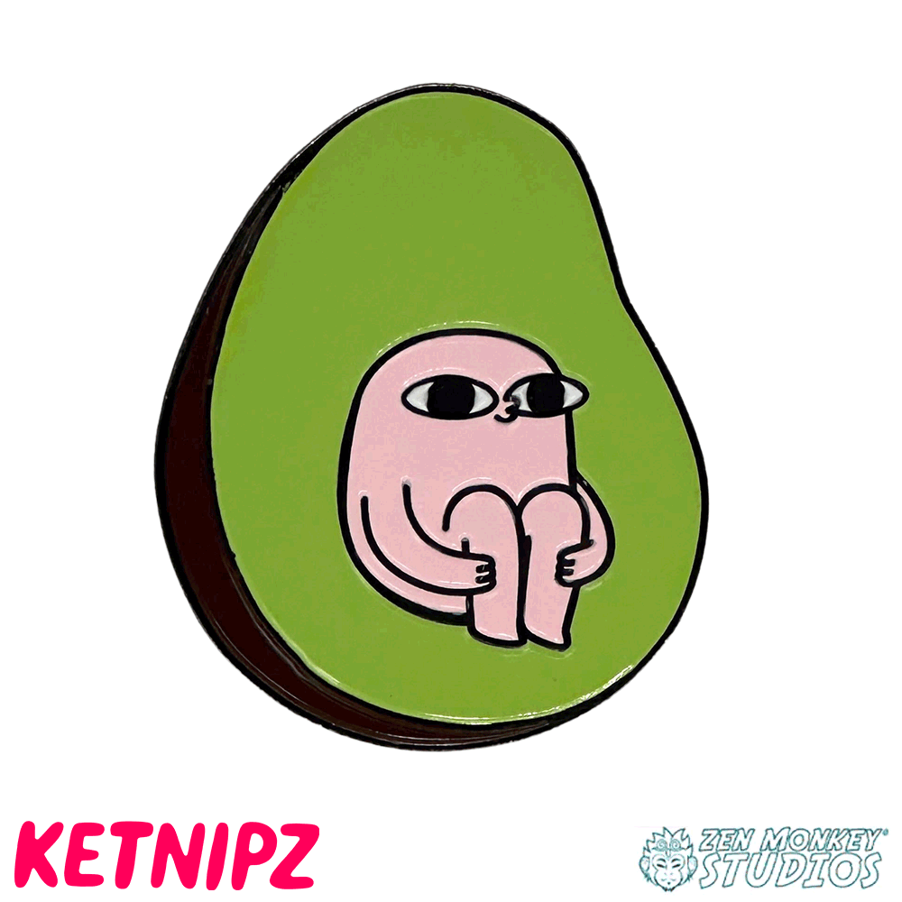Avocado: Ketnipz Collectible Pin