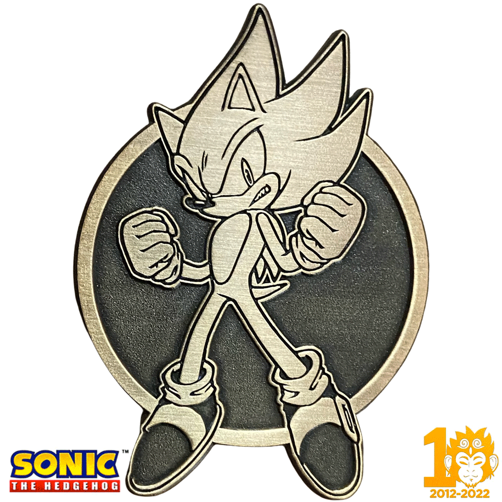 Limited Edition Emblem: Super Sonic - Sonic The Hedgehog Enamel Pin