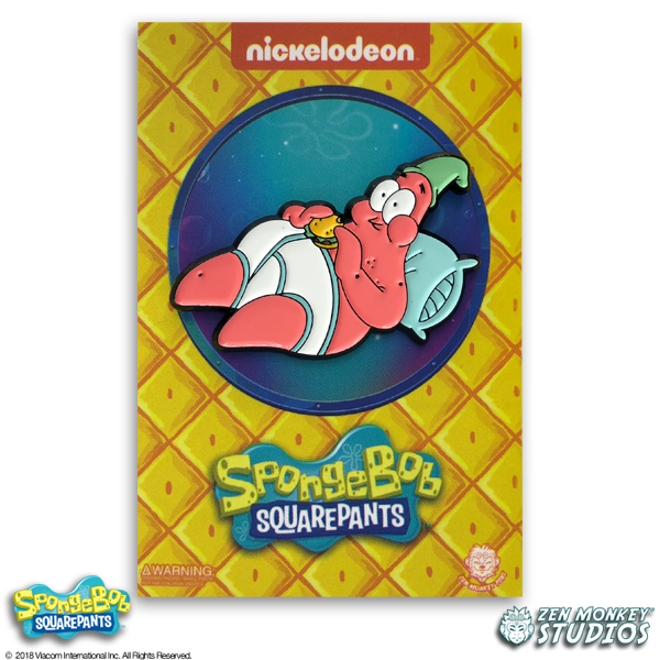 3am Krabby Patty - Spongebob Squarepants Pin