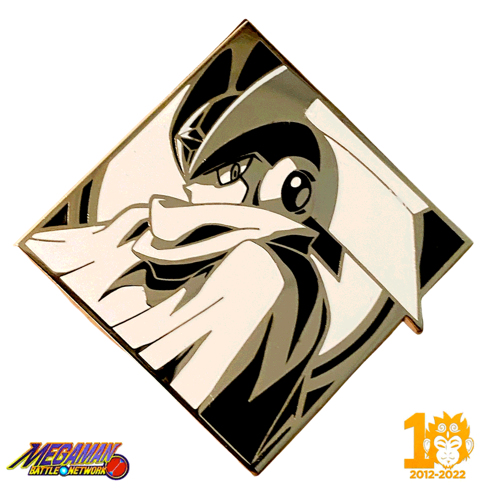 ZMS 10th Anniversary: BASS.EXE -  Mega Man Pin