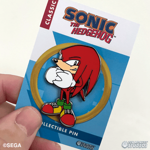 Knuckles: Classic Sonic The Hedgehog Collectible Pin