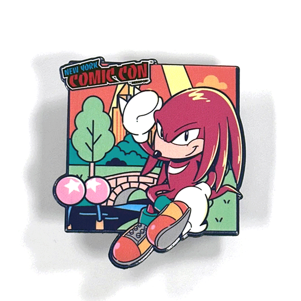NYCC Special Classic Knuckles Pin