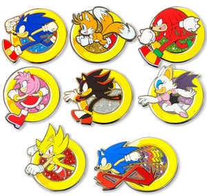 Sonic the Hedgehog Blind Bag Enamel Pins | Zen Monkey Studios