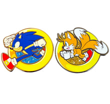 Load image into Gallery viewer, Sonic the Hedgehog blind bag enamel pin by Zen Monkey Studios
