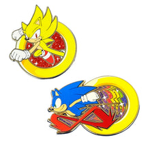Load image into Gallery viewer, Sonic the Hedgehog blind bag enamel pin by Zen Monkey Studios
