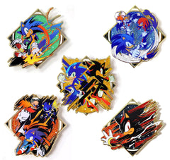 Sonic the Hedgehog Blind Bag Enamel Pins | Zen Monkey Studios