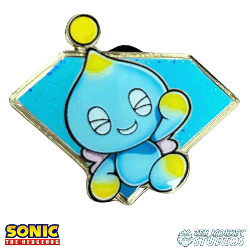 Golden Series 2: Emerald Chao - Sonic The Hedgehog Collectible Pin