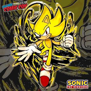 Painterly Series: Super Sonic - Limited Edition Pin