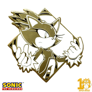 ZMS 10th Anniversary: Blaze the Cat - Sonic the Hedgehog Pin