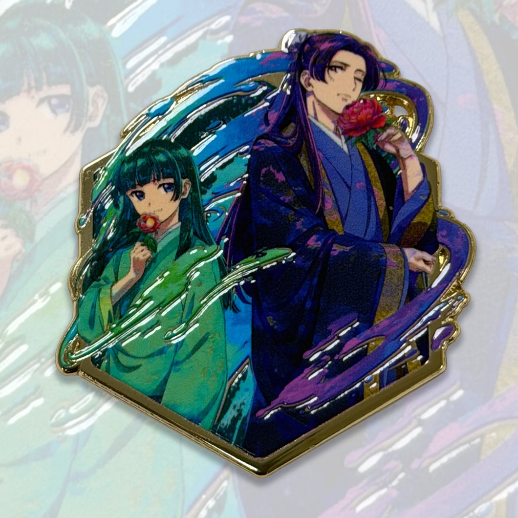 Maomao & Jinshi SDCC Exclusive Pin | Apothecary Diaries – Zen