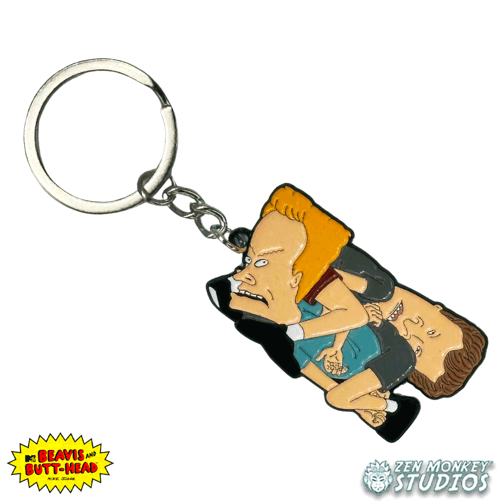 In a Box - Mike Judge's Beavis and Butt-head Keychain