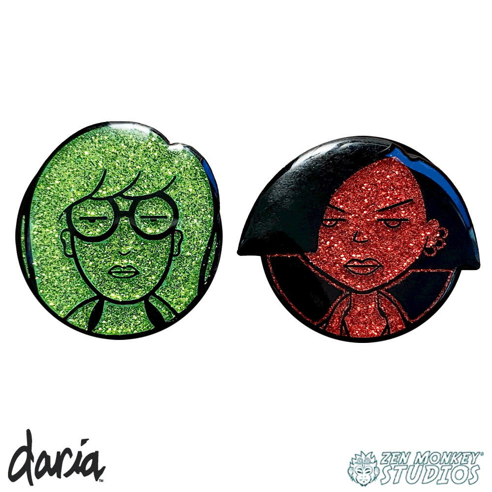Daria and Jane Daria Pin Set | Zen Monkey Studios