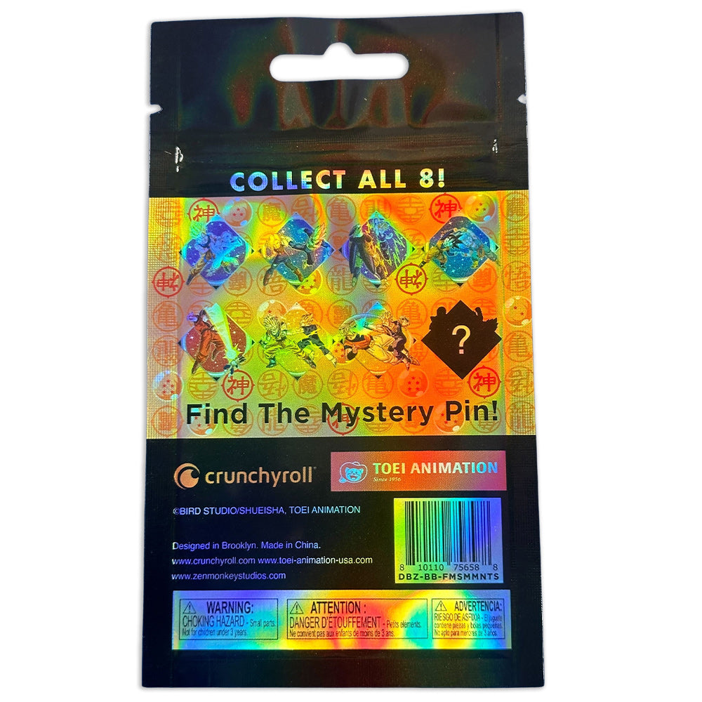 Dragon Ball Blind Bag Enamel Pins | Zen Monkey Studios