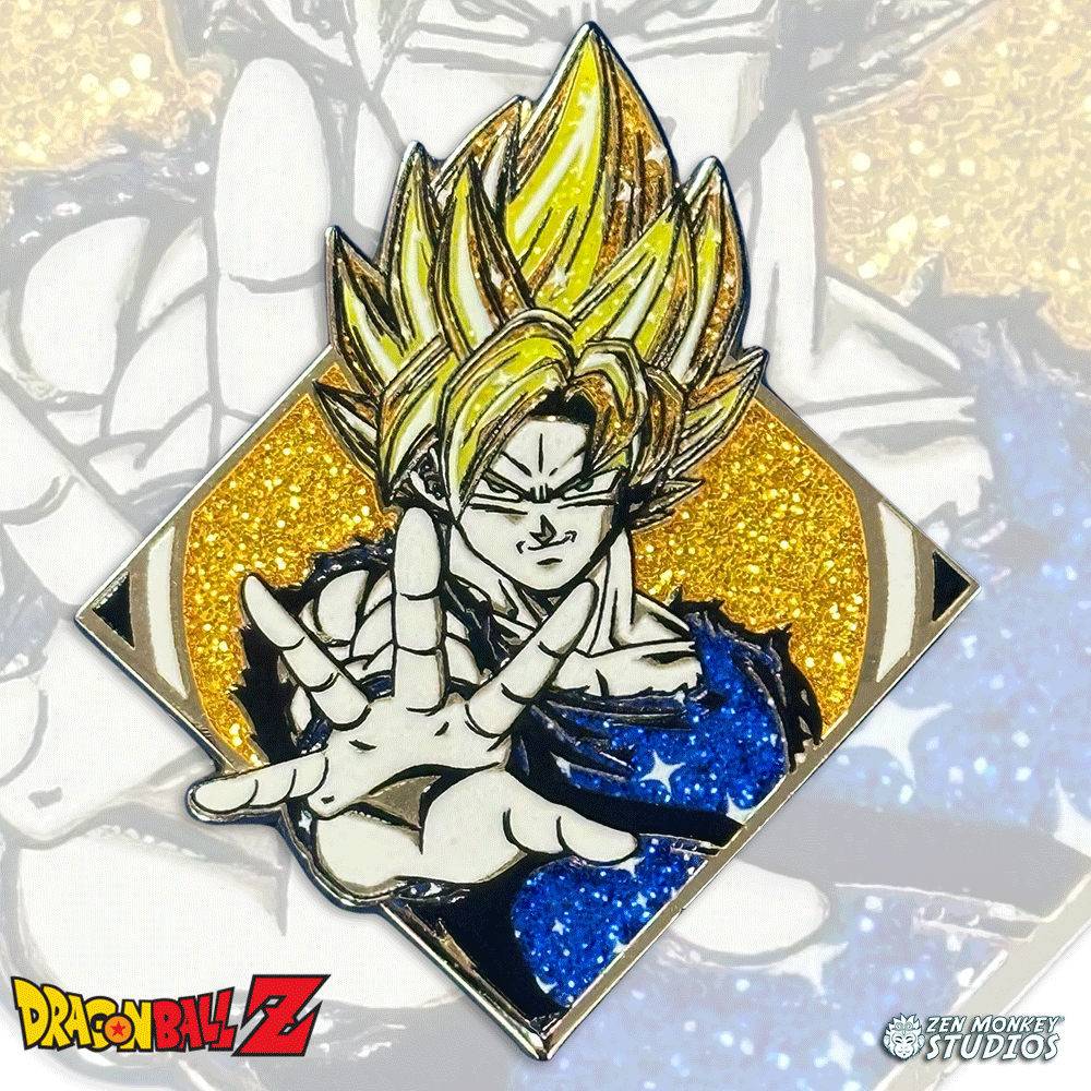 Sparkle Series: Super Saiyan Goku - Limited Edition Pin