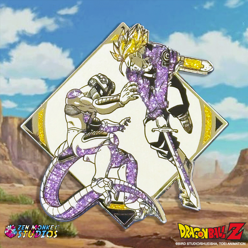 Sparkle Series: Trunks Vs. Frieza- Limited Edition Pin
