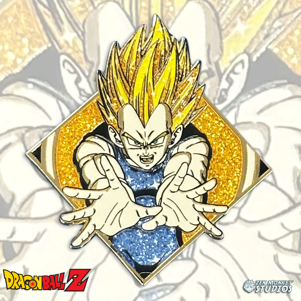 Sparkle Series: Super Saiyan Vegeta - Limited Edition Pin