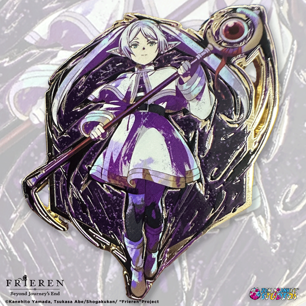 Painterly Series: Frieren (Purple Variant) - Limited Edition Pin