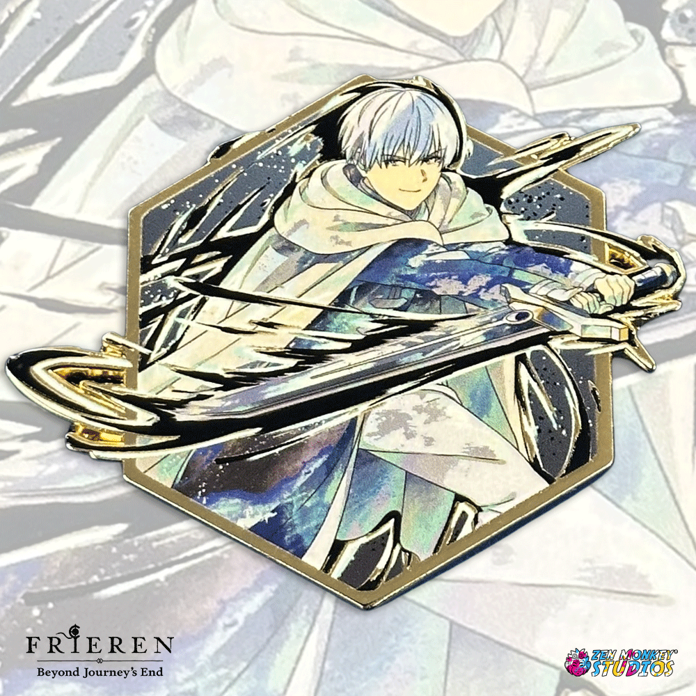 Himmel (Color Variant) Frieren Painterly Series Enamel Pin | Zen