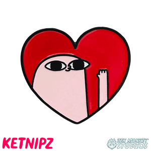 Heart: Ketnipz Collectible Pin