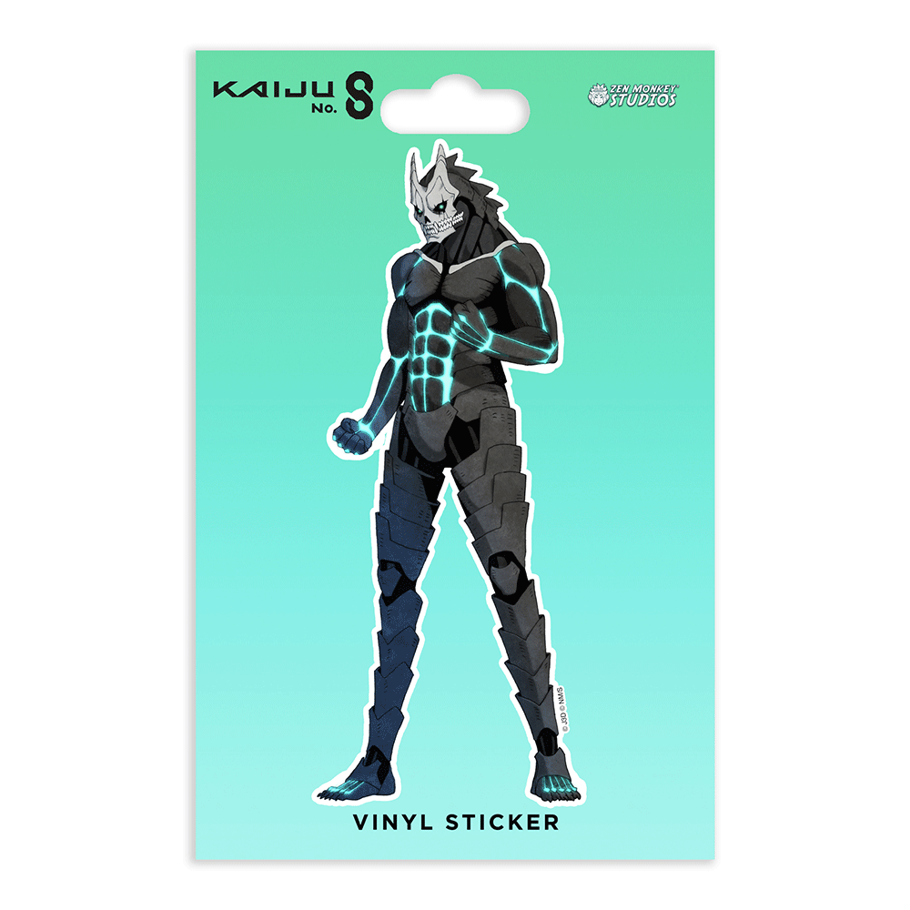 Kaiju No. 8 - Kaiju No. 8 Sticker – Zen Monkey Studios