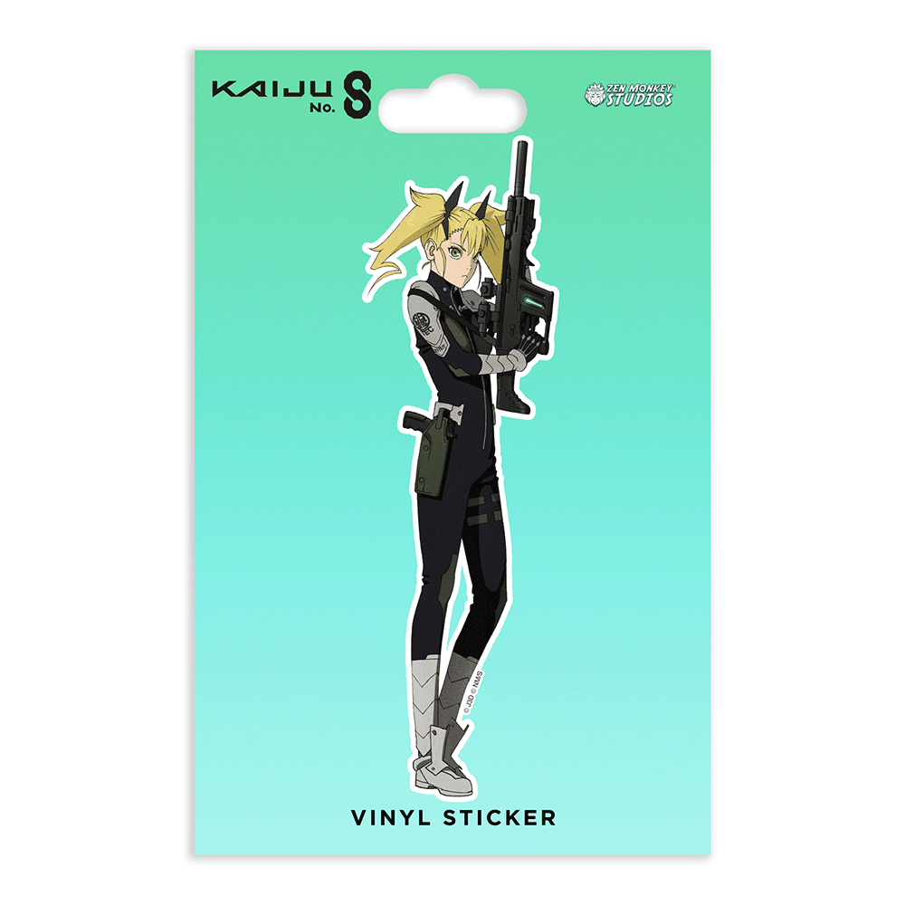 Kikoru Shinomiya - Kaiju No. 8 Sticker – Zen Monkey Studios