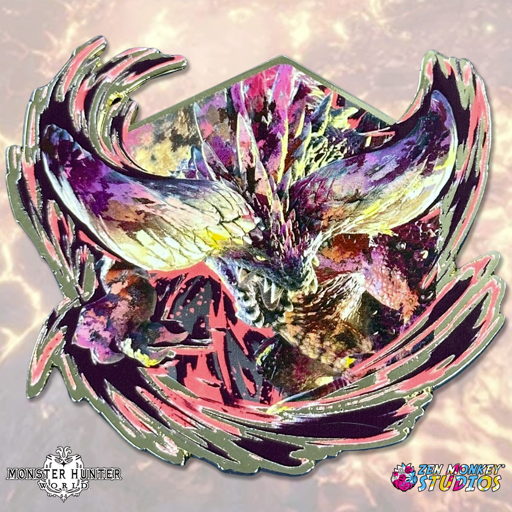 Painterly Series: Nergigante - Limited Edition Pin