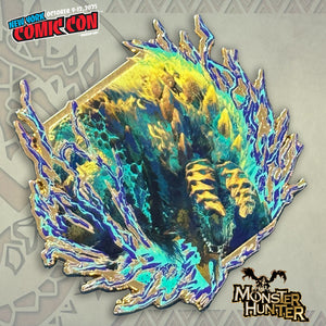 Painterly Series: Zinogre - Limited Edition Pin