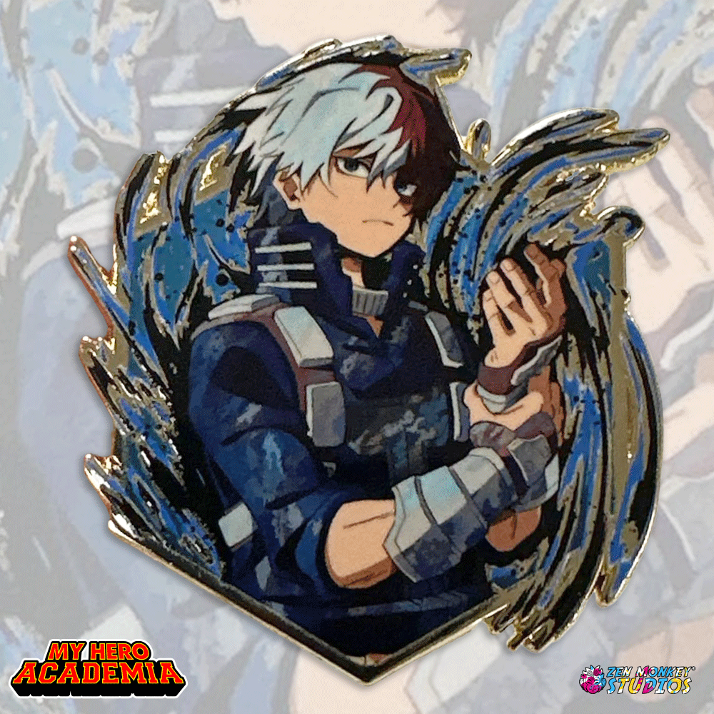 Painterly Series: Shoto Todoroki - Limited Edition Pin – Zen