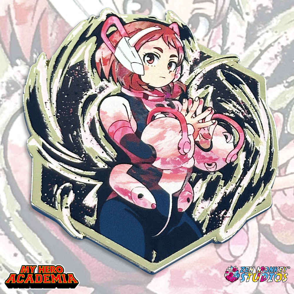 Painterly Series: Ochaco Uraraka (Color Variant)- Limited Edition Pin