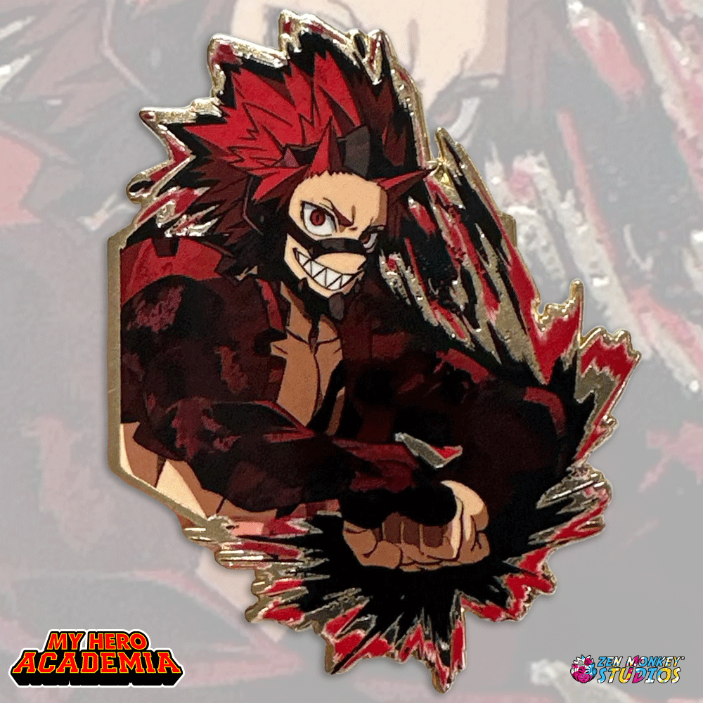 Eijiro Kirishima My Hero Academia Painterly Series Enamel Pin