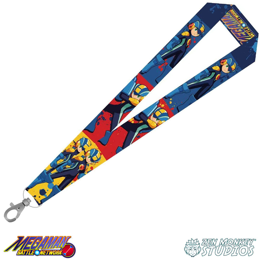 Megaman.EXE Mega Man Lanyard | Zen Monkey Studios