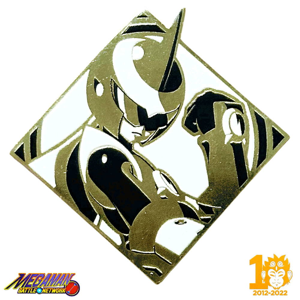 ZMS 10th Anniversary: ProtoMan.EXE - Mega Man Battle Network Pin