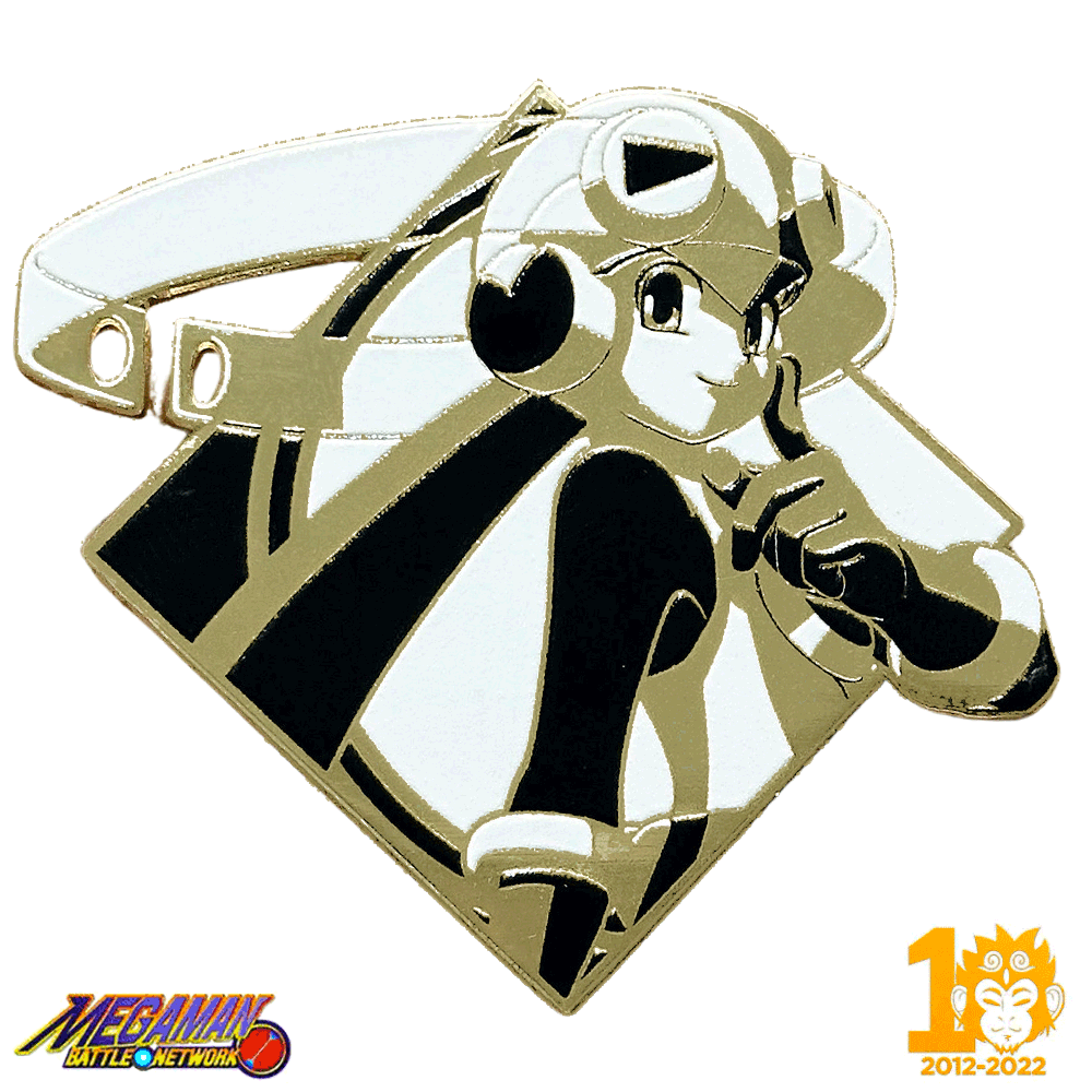 ZMS 10th Anniversary: Roll.EXE - Mega Man Battle Network Pin