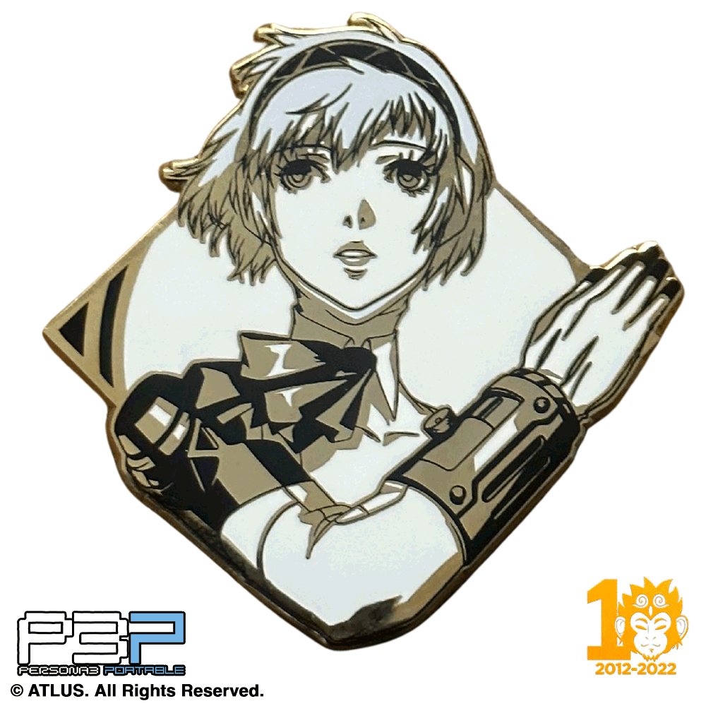 ZMS 10th Anniversary: Aigis - Persona 3 Portable Pin