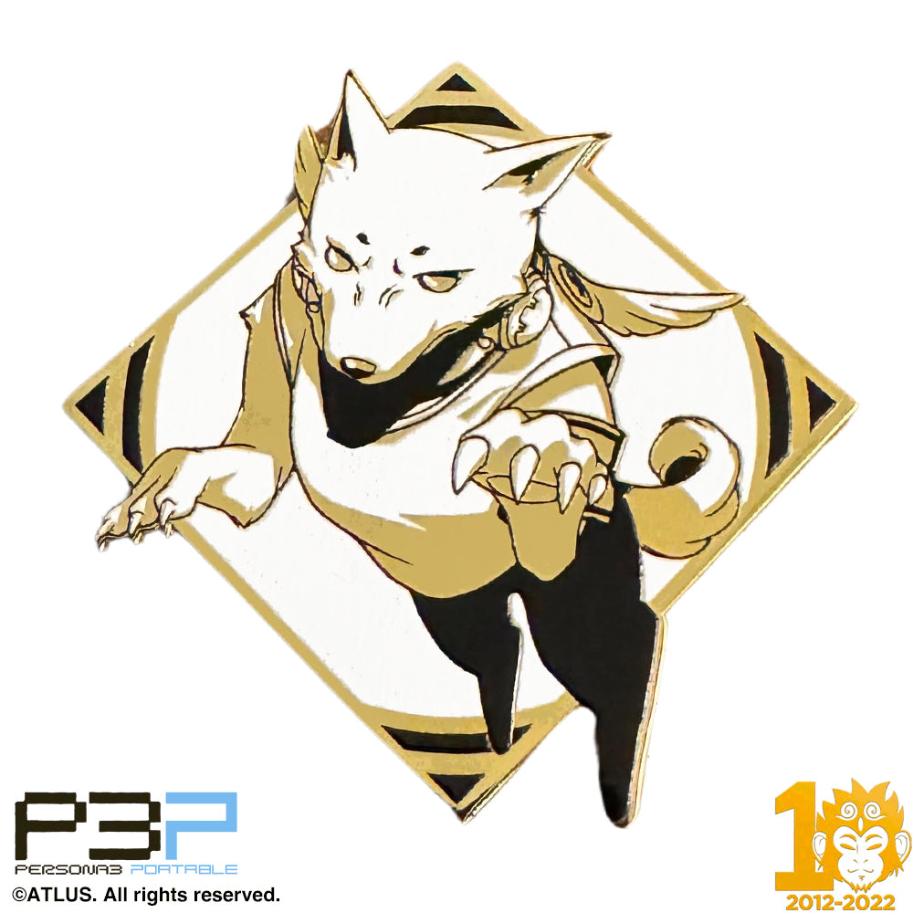 ZMS 10th Anniversary: Koromaru - Persona 3 Portable Pin