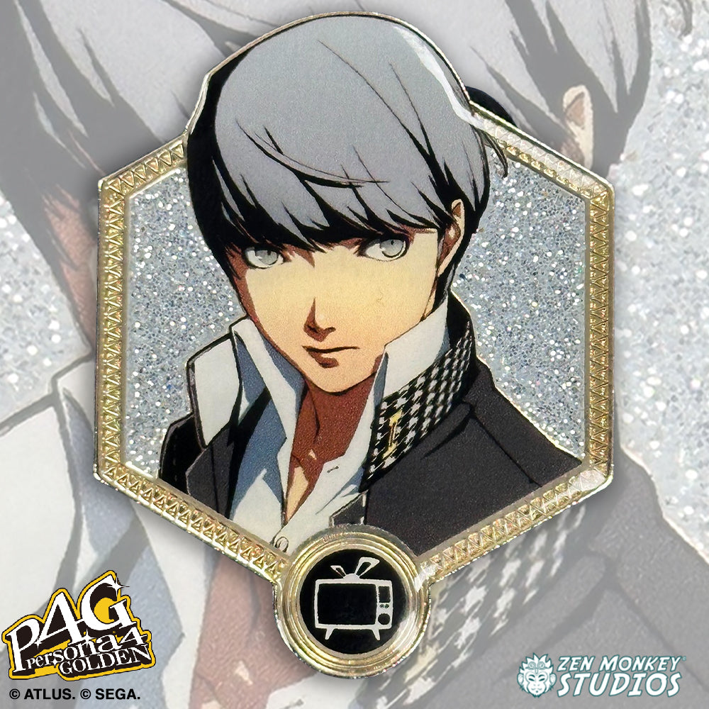 The Protagonist Persona 4 Golden Enamel Pin | Zen Monkey Studios