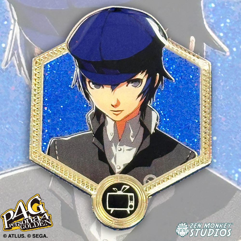 Naoto Shirogane Persona 4 Golden Enamel Pin | Zen Monkey Studios