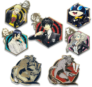 Persona 5 Royal Blind Bag Enamel Pins | Zen Monkey Studios