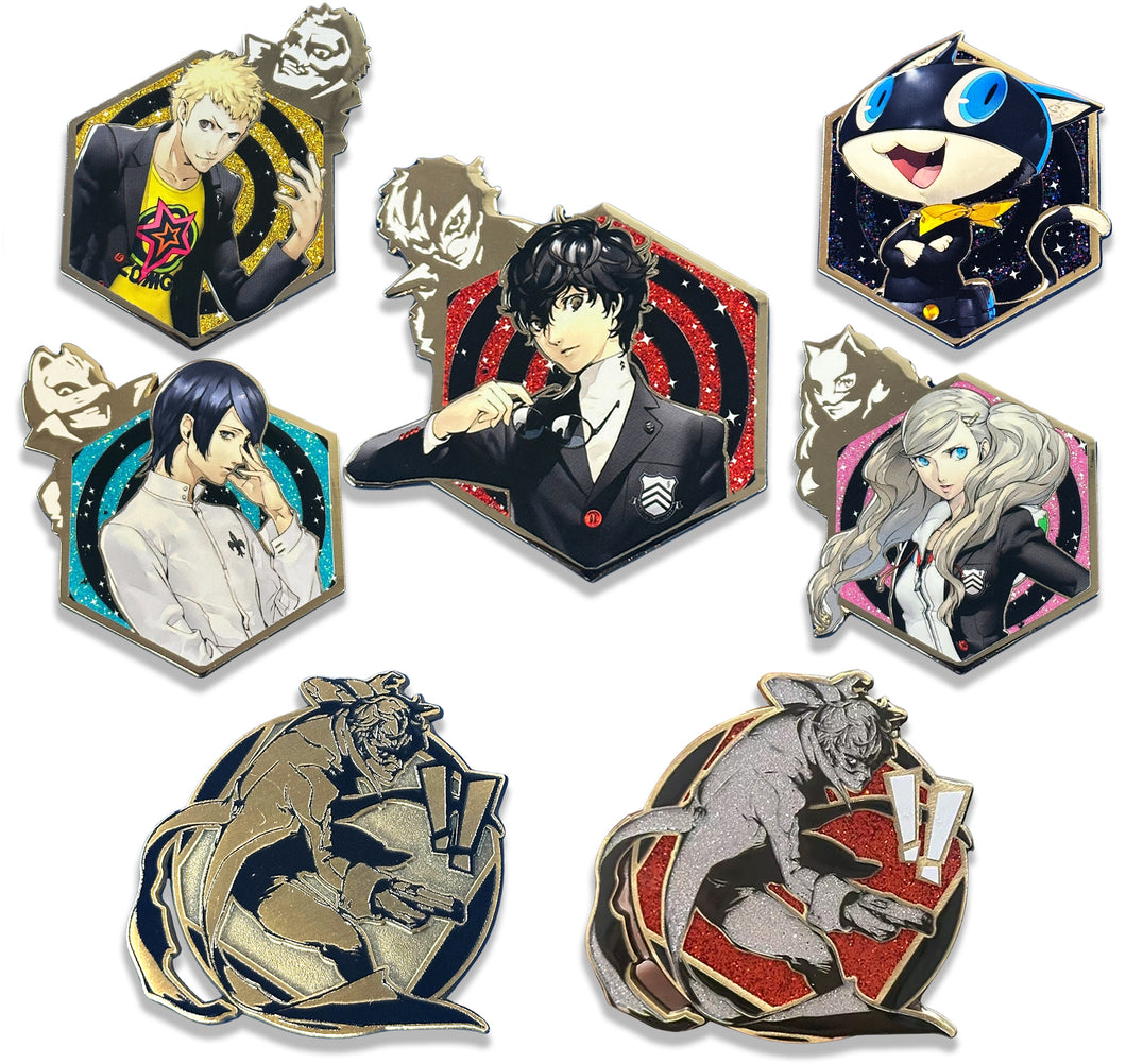 Persona 5 Royal Blind Bag Enamel Pins | Zen Monkey Studios