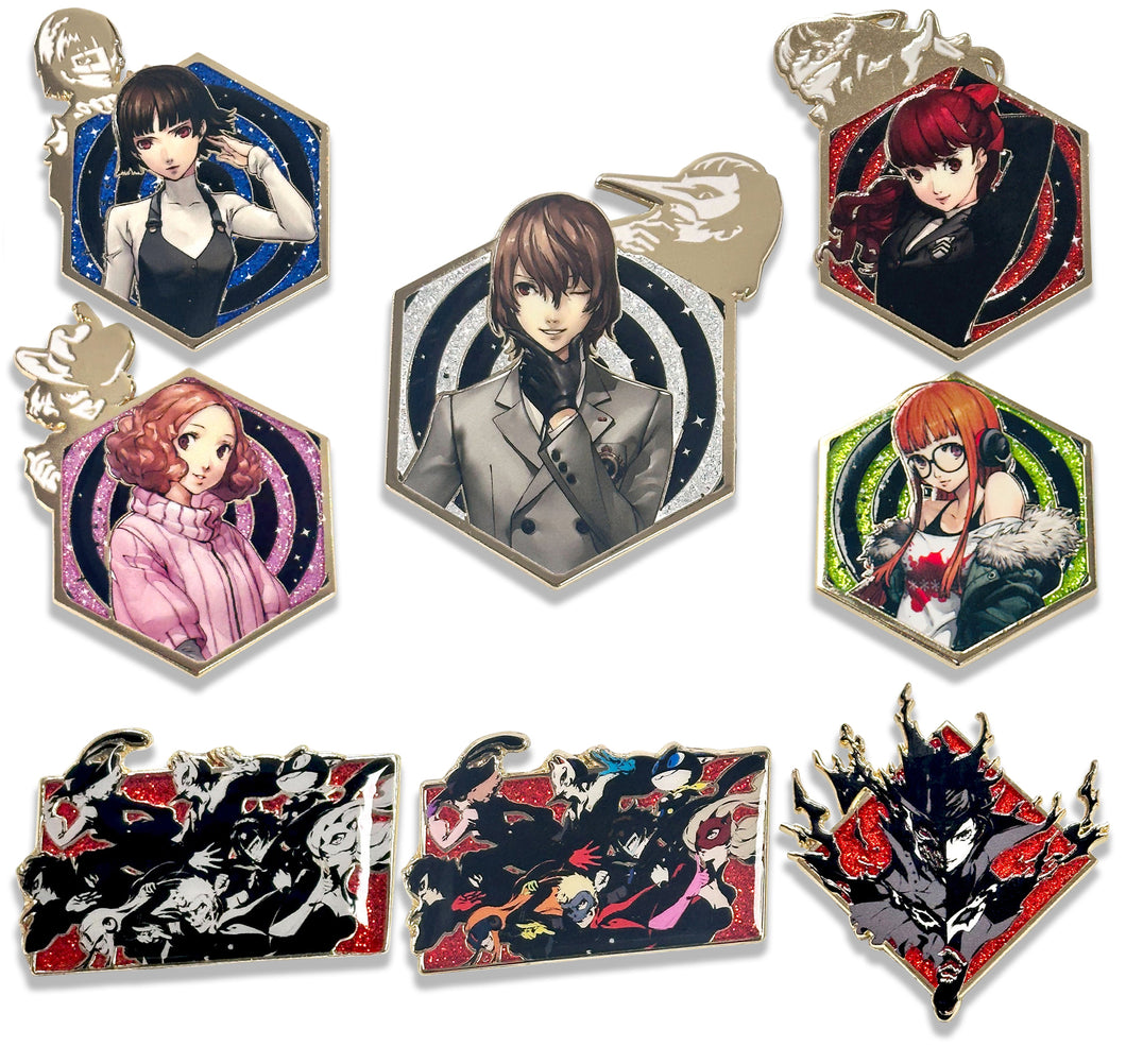 Persona 5 Royal Blind Bag Enamel Pins | Zen Monkey Studios