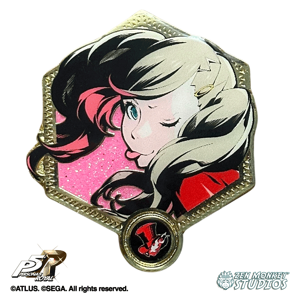 Panther Persona 5 Royal Enamel Pin | Zen Monkey Studios