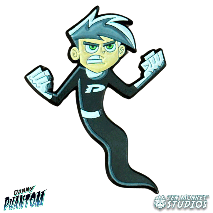 Flying Danny Phantom Pin