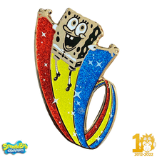 Load image into Gallery viewer, ZMS 10th Anniversary: Shimmering Sparkling Rainbow Trail SpongeBob (August 2023)

