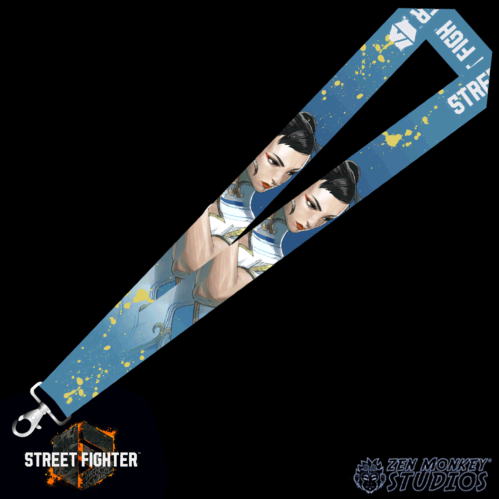 CHUNさま専用 Chun-Li Street Fighter 6 Lanyard | Zen Monkey Studios