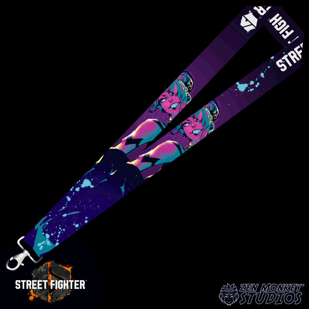 Juri Street Fighter 6 Lanyard | Zen Monkey Studios
