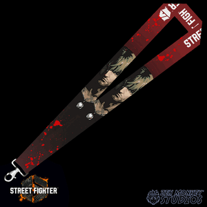 Ken Street Fighter 6 Lanyard | Zen Monkey Studios Ken Street Fighter 6 Lanyard | Zen Monkey Studios
