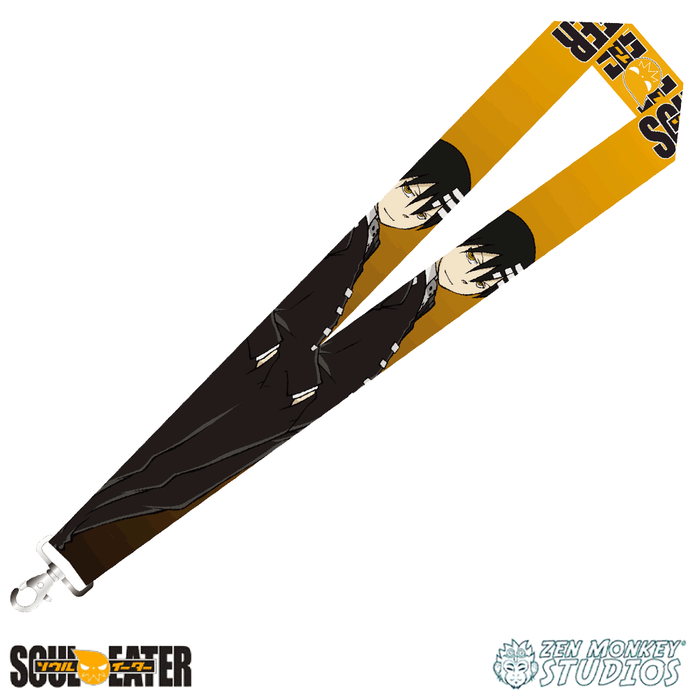 Death the Kid side profile - Soul Eater Lanyard – Zen Monkey Studios